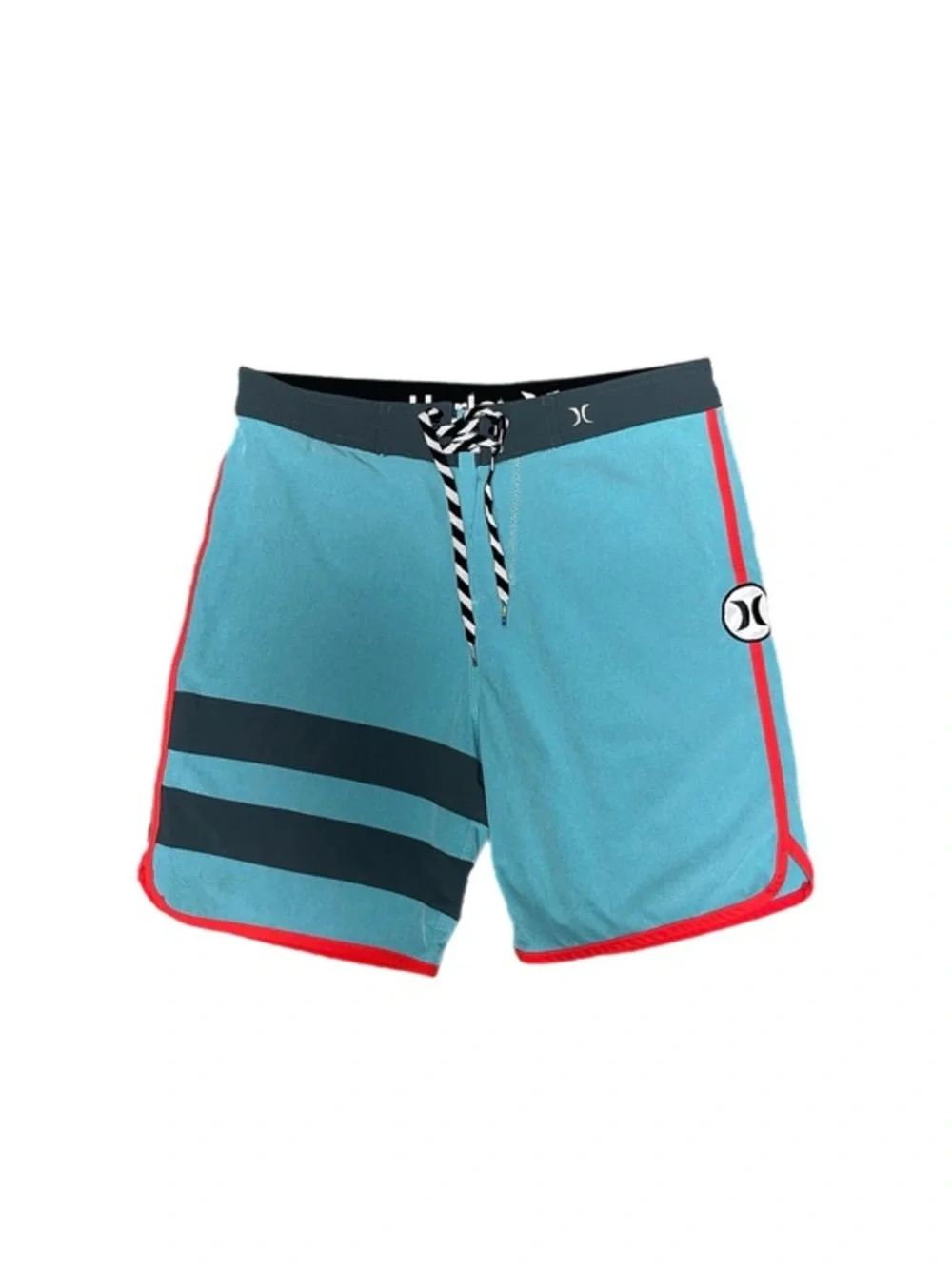 Like New! Hurley Phantom Embroidered Mens Board Shorts